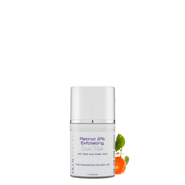 Retinol 2% Exfoliating Scrub/Mask 1.7oz