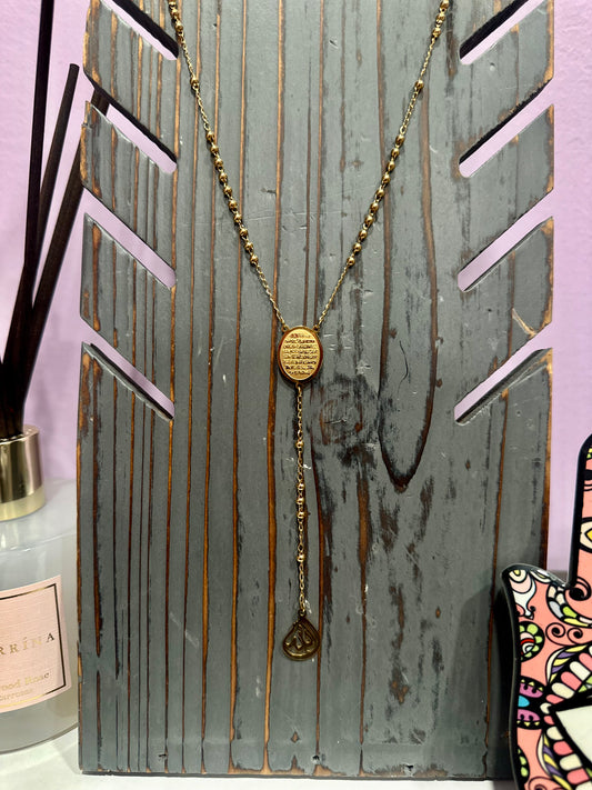 Ayatul Kursi Stainless Steel Necklace